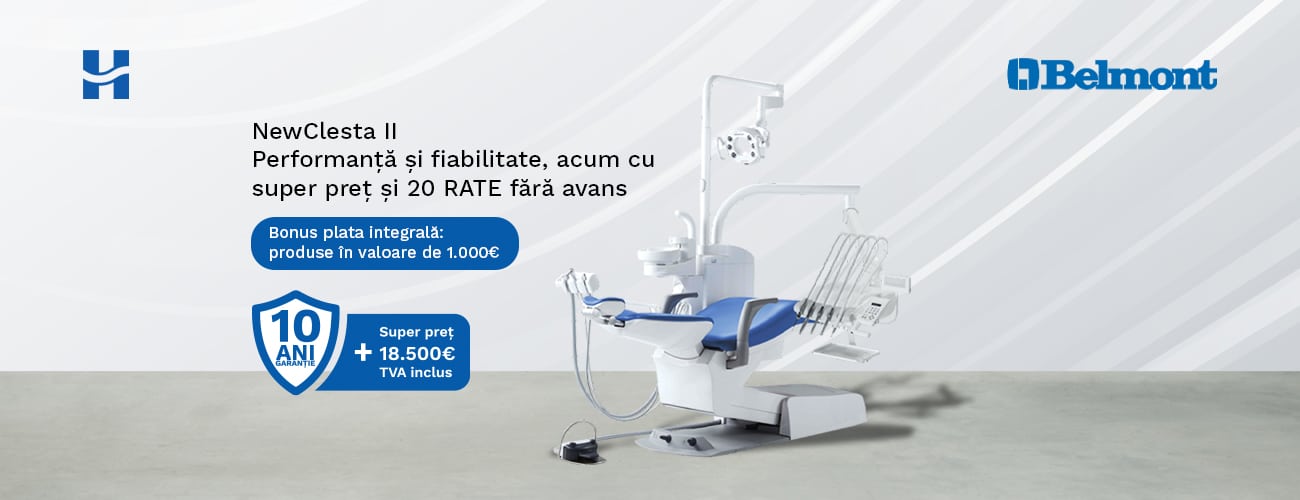 Halmadent-Oferta speciala-Belmont-NewClesta II - pret promo - bonus plata integrala