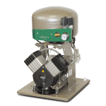 Compresor EKOM DK50 2VS/M, cu carcasa insonorizare si uscator de aer