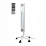 Lampa UVC antibacteriana mobila, iradiere combinata, telecomanda