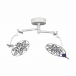 Lampa chirurgicala dubla Emaled 560-560, prindere tavan 2x160.000 lux