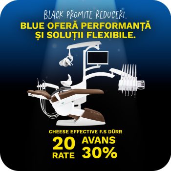 Unit dentar Chirana Effective cu furtune sus, aspiratie chirurgicala