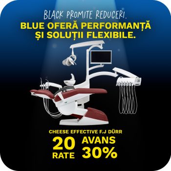 Unit dentar Chirana Effective cu furtune jos, aspiratie chirurgicala