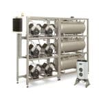 Compresor EKOM 6x2VTM, cu uscator de aer cu adsorbtie pentru cabinetele stomatologice