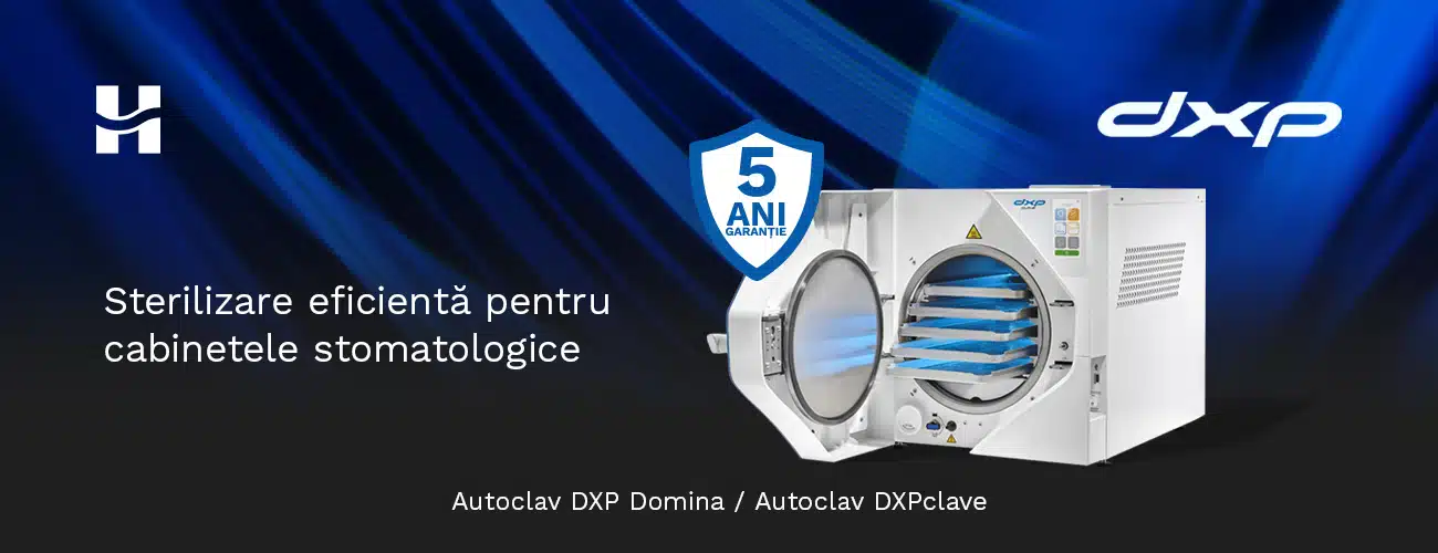 Halmadent-5 ANI garantie pentru autoclavele DXP-sterilizare clasa B
