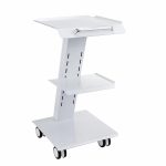 Cart mobil cu 3 rafturi, ajustabil, echipamente stomatologice