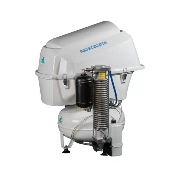 Compresor 4Tek MIRAGE 100E Monster, cu carcasa de insonorizare si uscator de aer