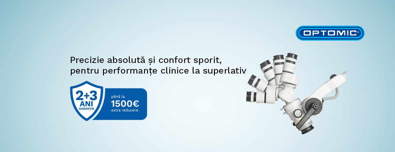 Halmadent-Microscop stomatologic Optomic-5 ani garantie-extra reducere